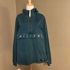 Welcome Skateboarding Men’s Teal Jacket